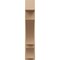 Ekena Millwork 8-in W x 34-in D x 42-in H Balboa Block Rough Cedar Woodgrain TimberThane Outlooker, Primed Tan OUTUR080X34X42BOA44RCPR - alternate 4
